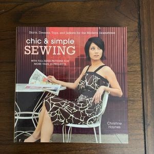 Chic & Simple Sewing Book with Patterns